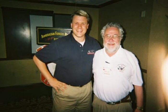Kane Farabaugh with Adrian Cronauer