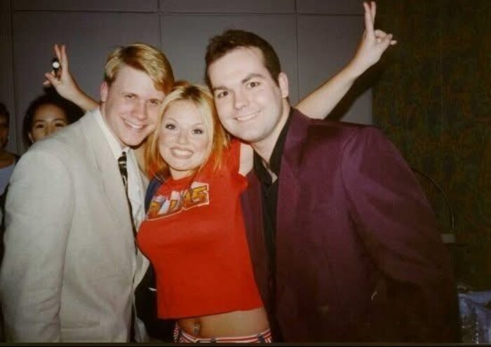 Kane Farabaugh with Geri Halliwell