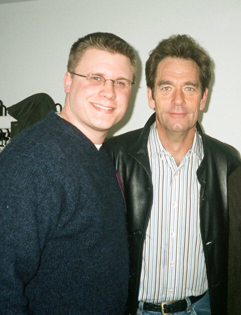 Kane Farabaugh with Huey Lewis